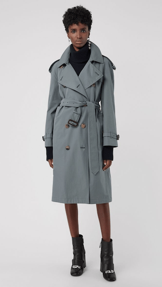 Burberry Wool-Lined Tropical Gabardine Trench