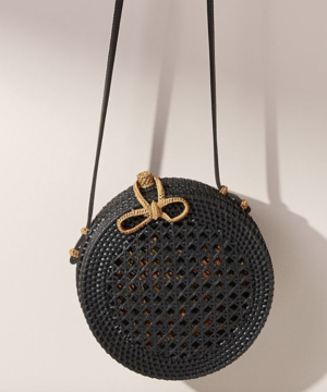 Rattan Circle Bag